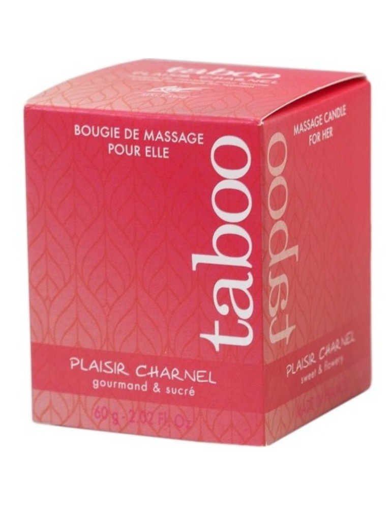 ruf bougie de massage tabou arôme fleurs_4