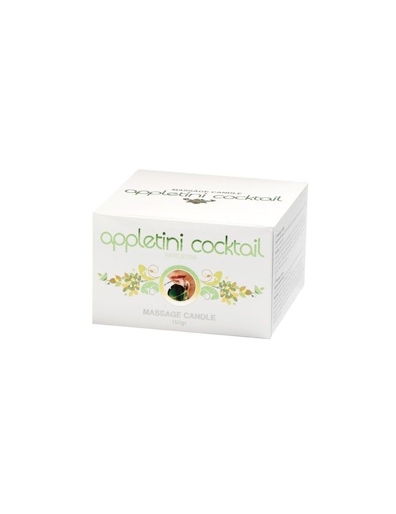 bougie de massage cocktail pomme cobeco 150gr
