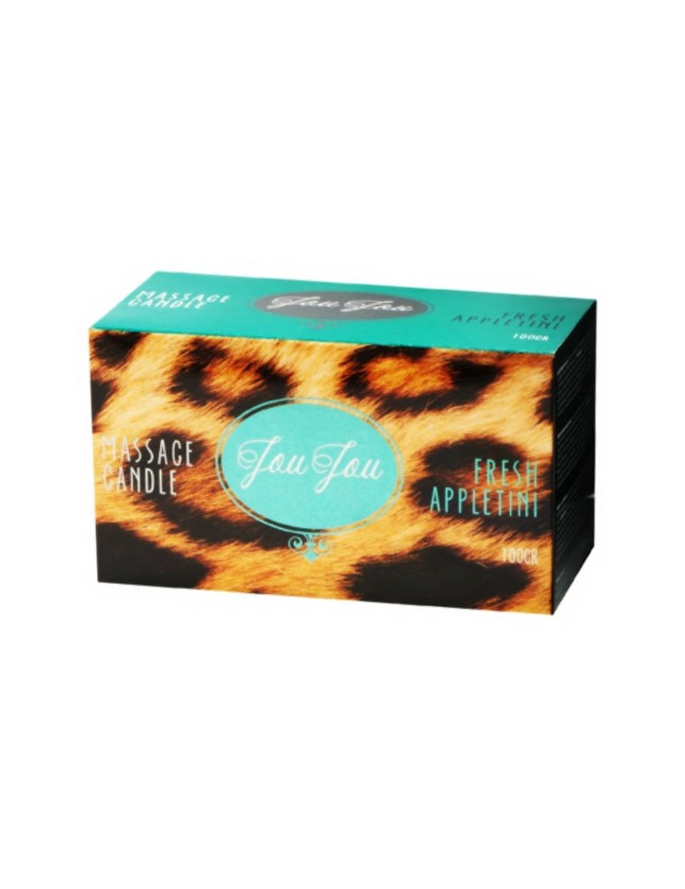 cobeco joujou bougie de massage appletini 100gr