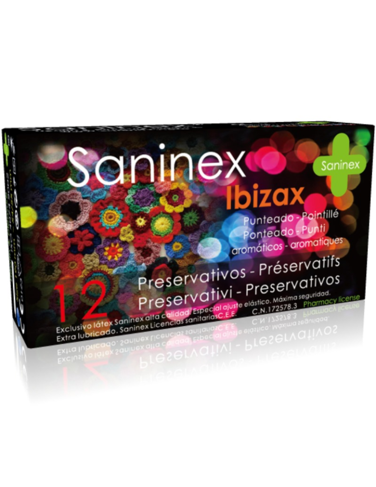 préservatifs saninex préservatifs ibizax 12 unités