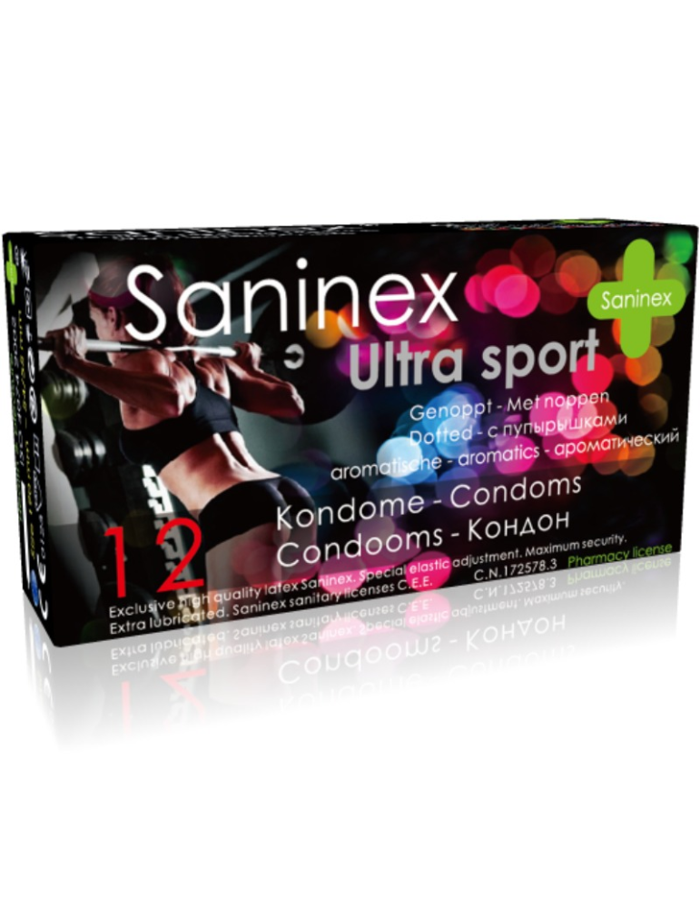préservatifs saninex ultra sport 12 unités