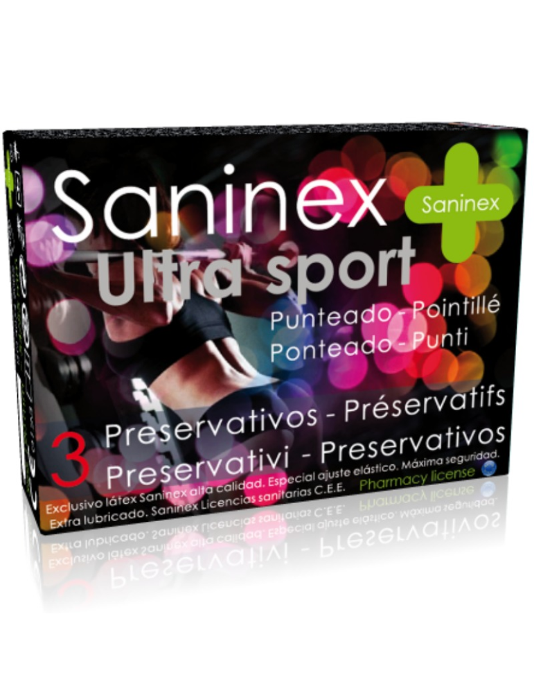 préservatifs saninex ultra sport 3 unités
