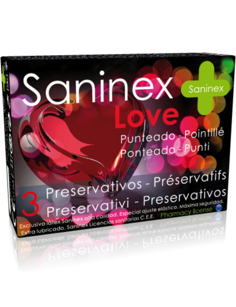 préservatifs saninex love 3 unités