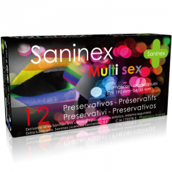 préservatifs multisexes saninex 12 unités