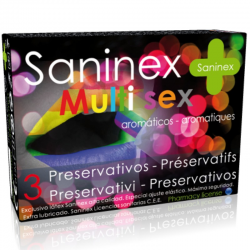 condoms saninex condoms multisex 3 unités