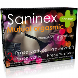 préservatifs aromatiques saninex orgasm 3 unités