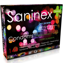 préservatifs saninex sex power 144 pcs