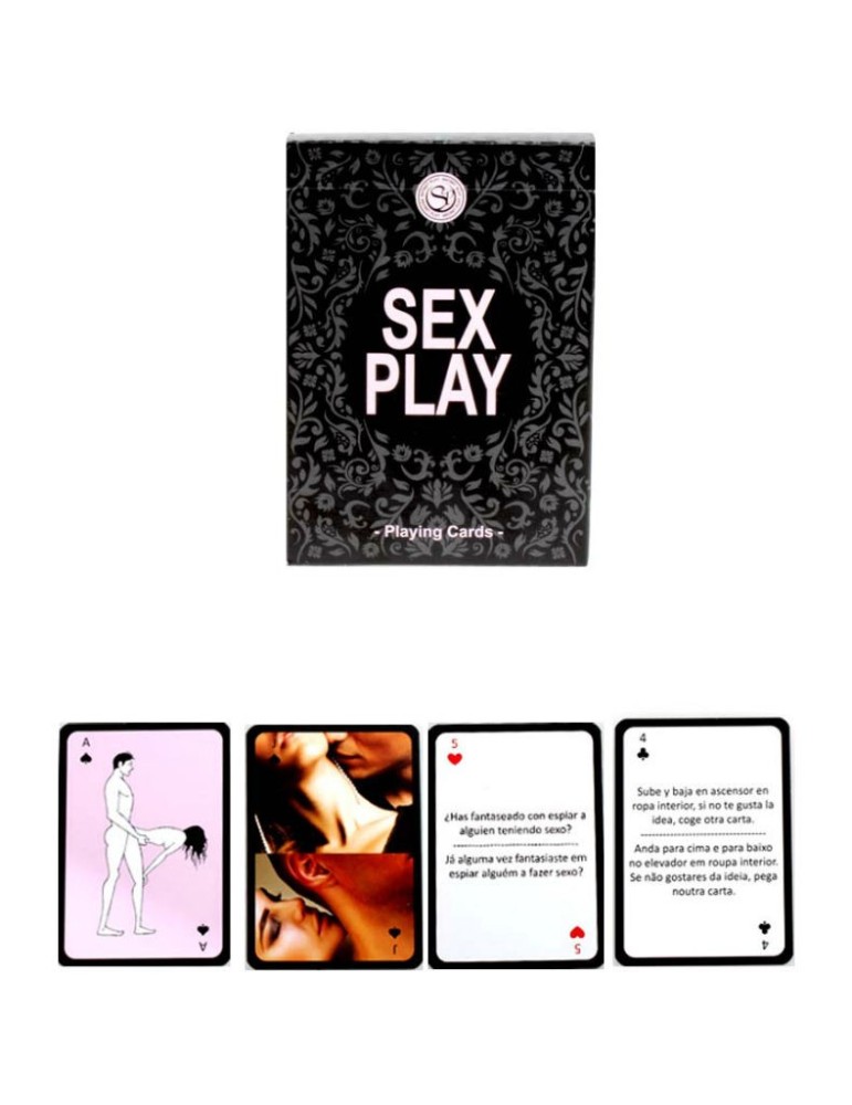jeux sexuels - cartes à jouer - espagnol - portugais