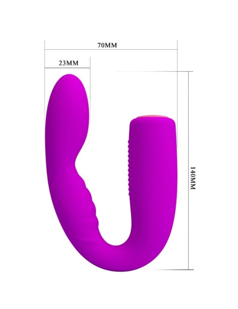 pretty love c type - vibromasseur flexible quintion_4