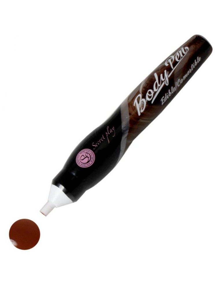 stylo corporel comestible saveur chocolat 35 gr.