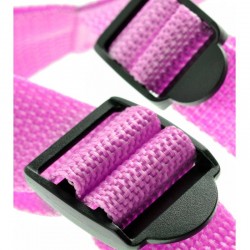 sangle dillio sur harnais avec sangles et gode rose 17,8 cm_6