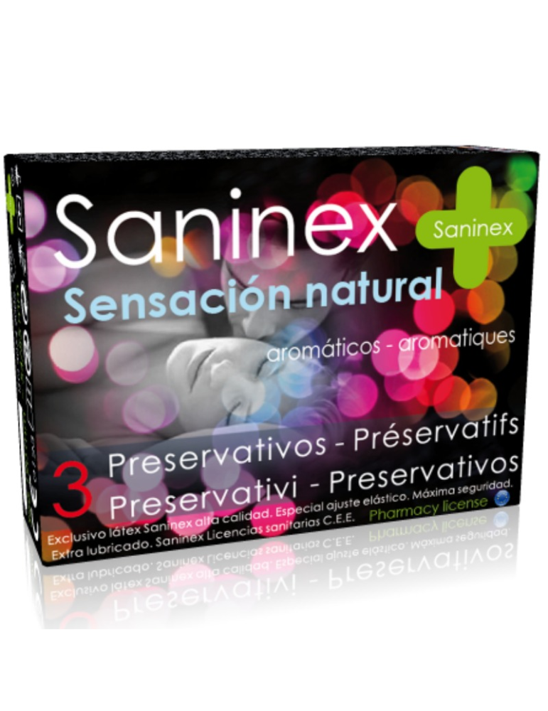 préservatifs saninex sensation naturelle 3 unités