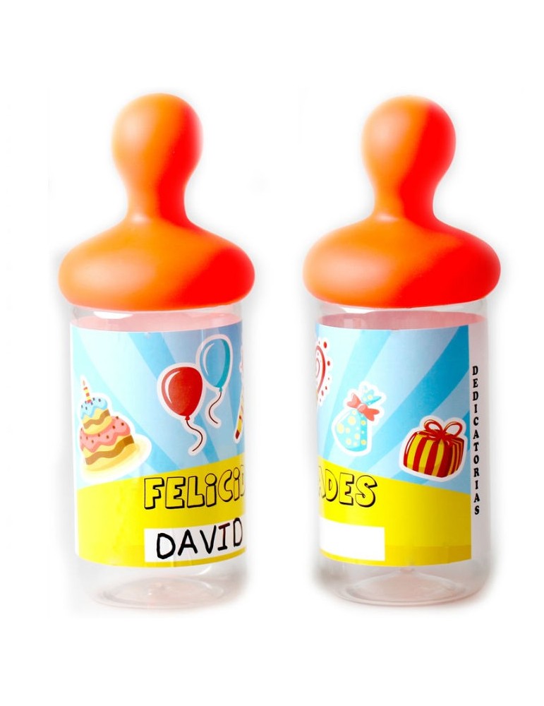 bouteille d'anniversaire moyenne, 360 ml.