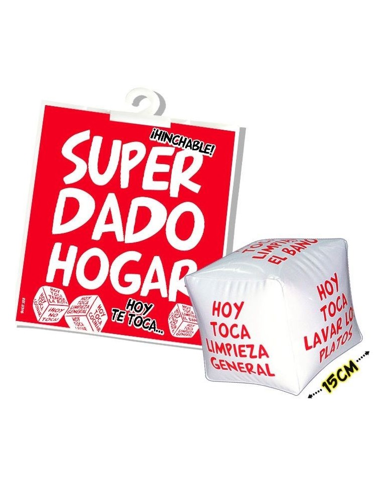 dés gonflable maison 15cm