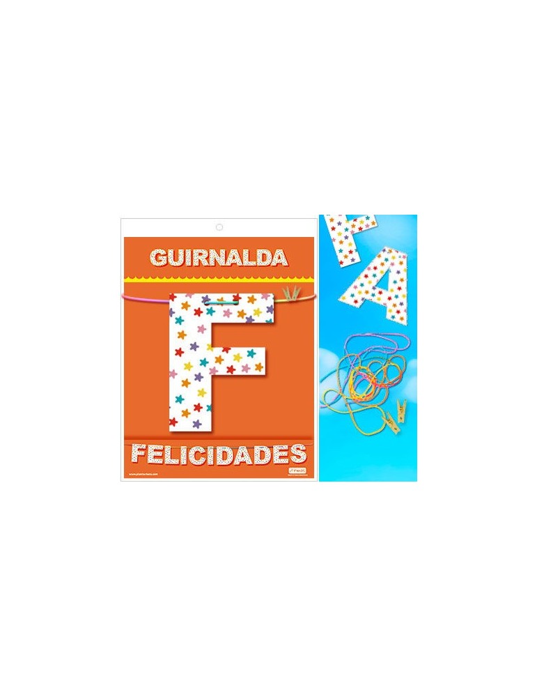 guirlande de félicitations (carton 220gr)