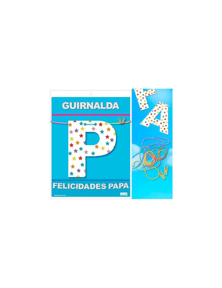 guirlande de félicitations papa (carton 220gr)