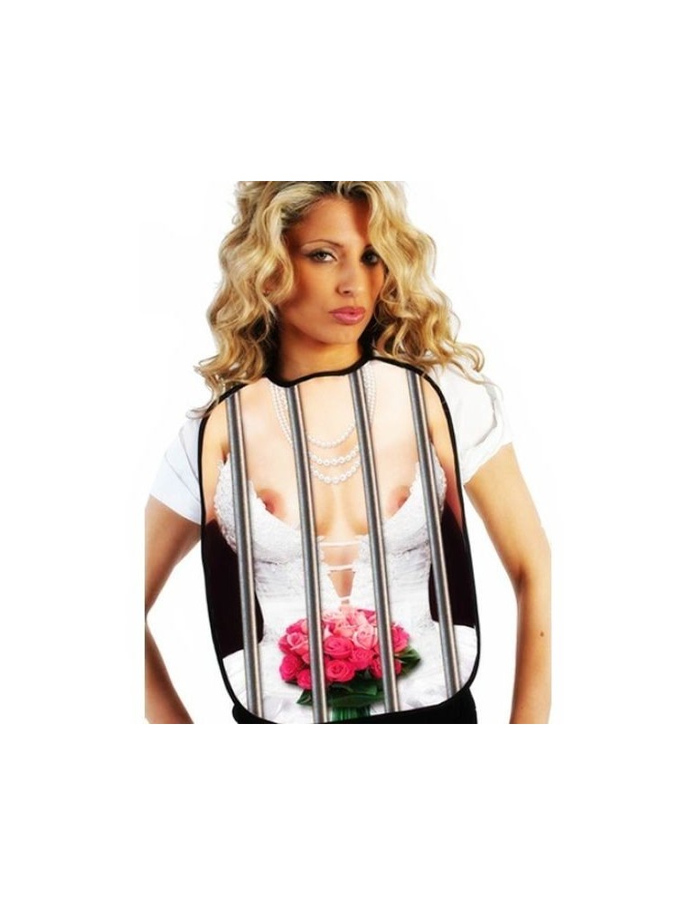 bavoir de mariée en prison