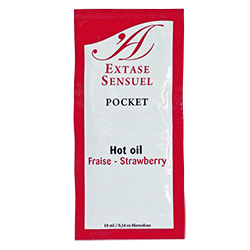 extase sensuel huile stimulante fraise 10ml