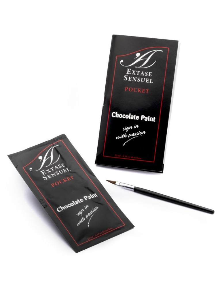 extase sensuel peinture pour le corps effet d'attraction au chocolat 10 ml