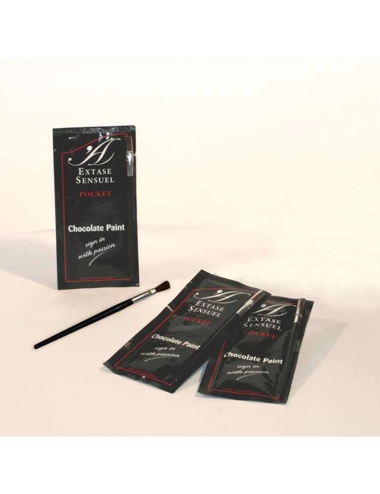 extase sensuel peinture pour le corps effet d'attraction au chocolat 10 ml_3