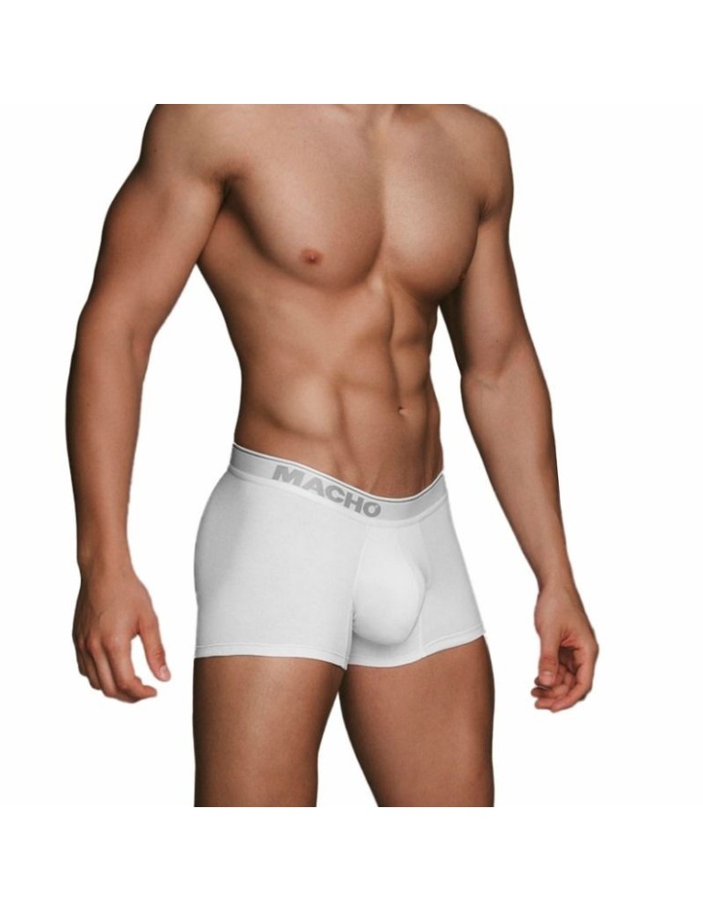 boxer mâle mc086 taille moyenne blanche