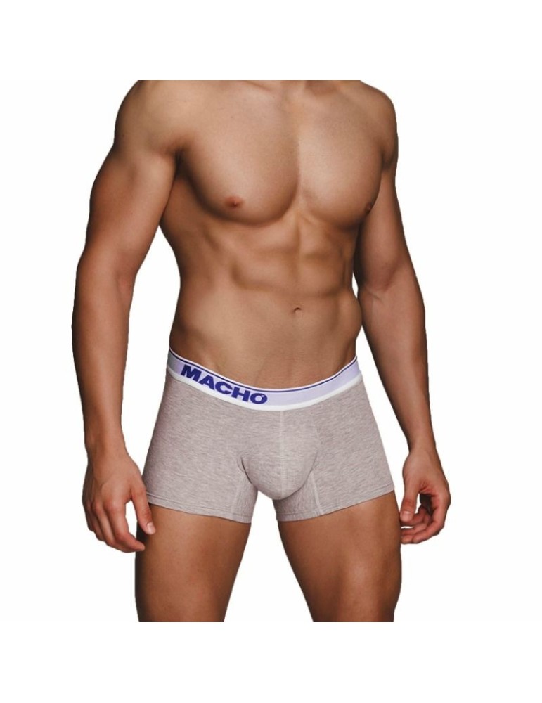 Macho - taille boxer gris moyen mc086