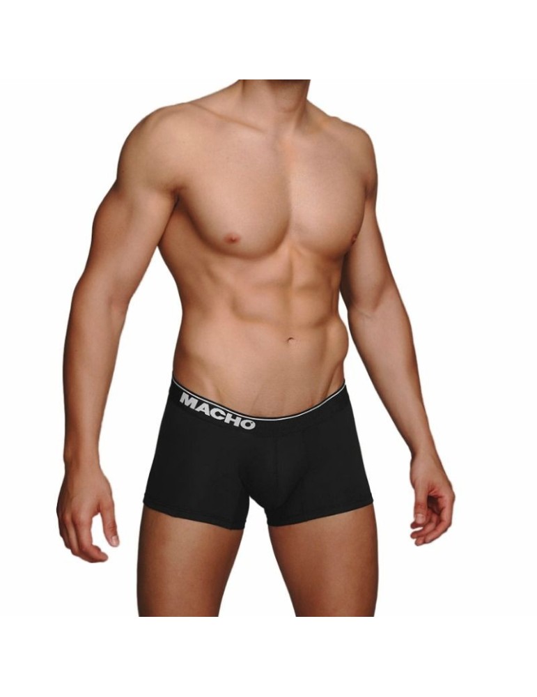 Macho - taille moyenne boxer noir mc086