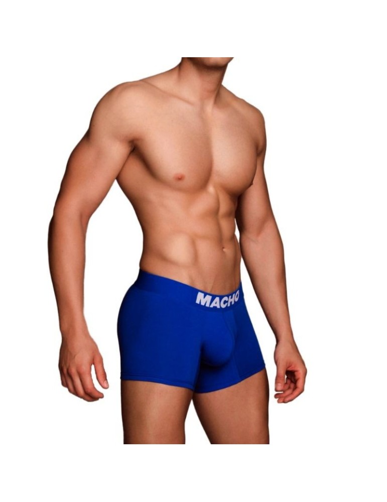 homme - taille boxer de sport bleu ms075