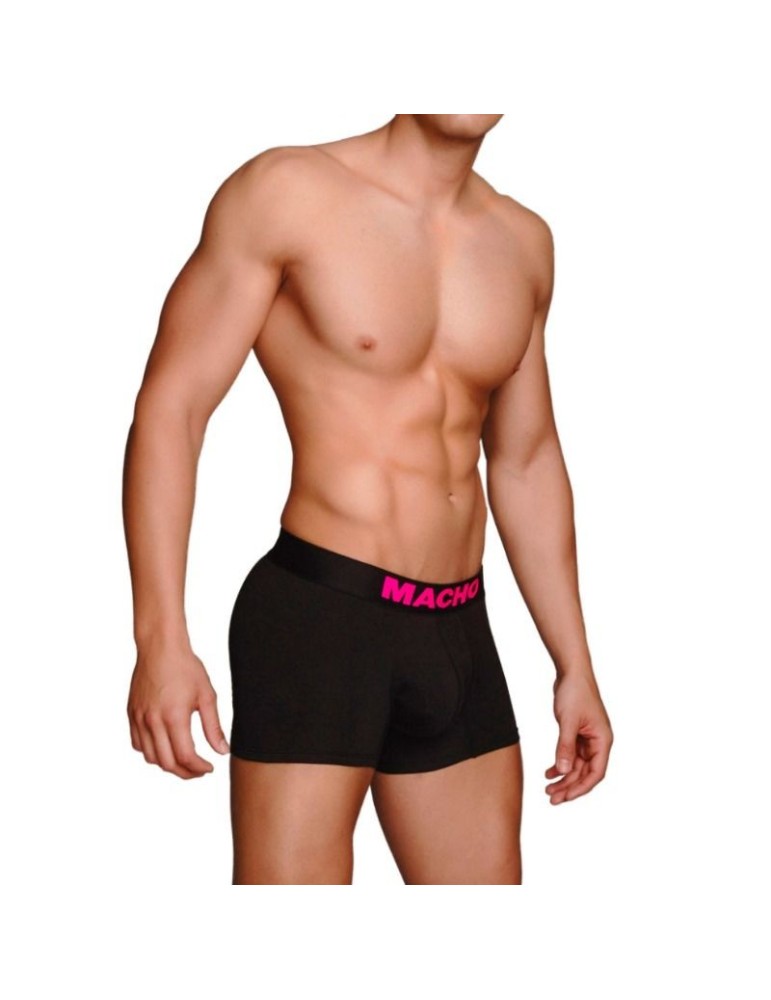 homme - taille boxer de sport noir ms075