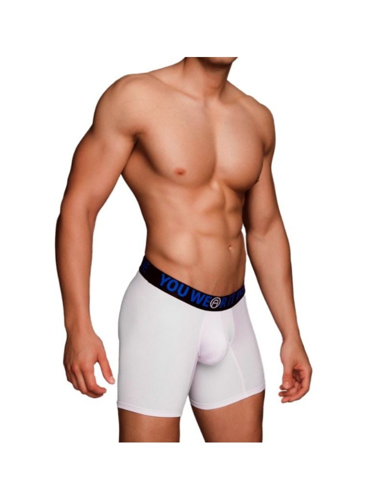 Macho - ms077 long boxer de sport blanc taille