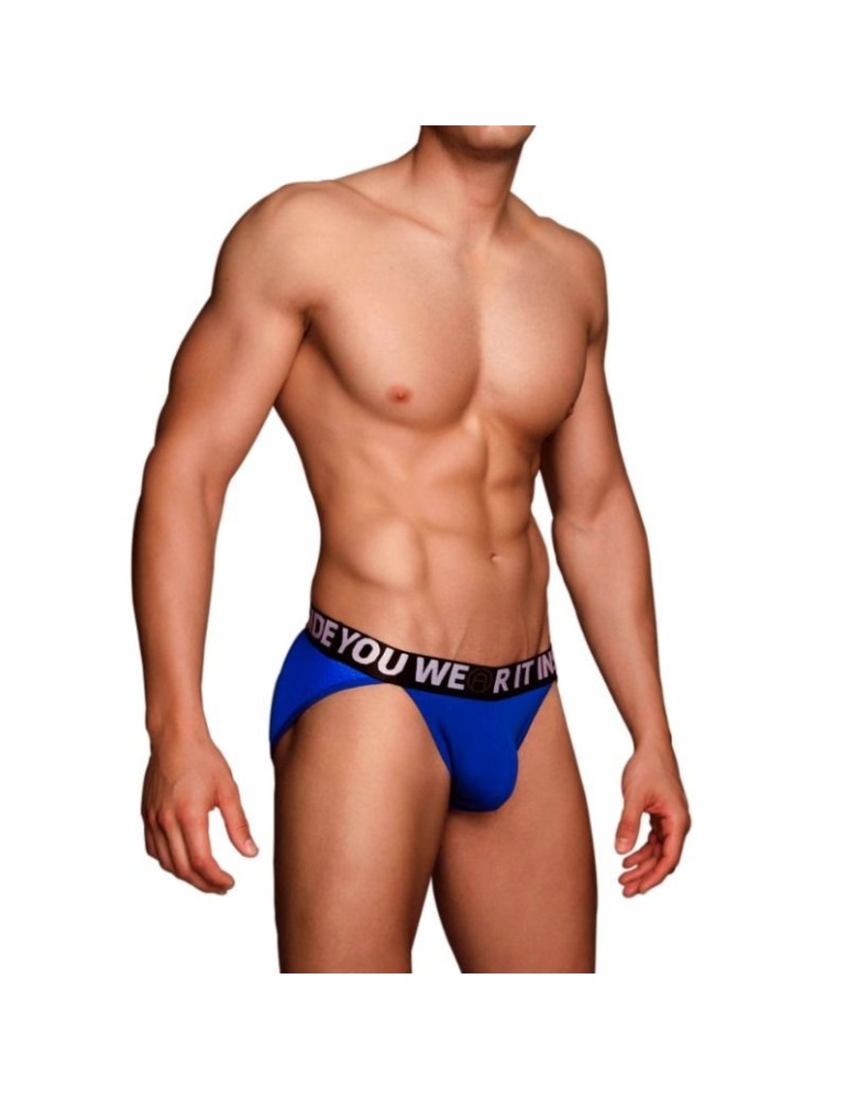homme - culotte de sport bleu ms076 taille