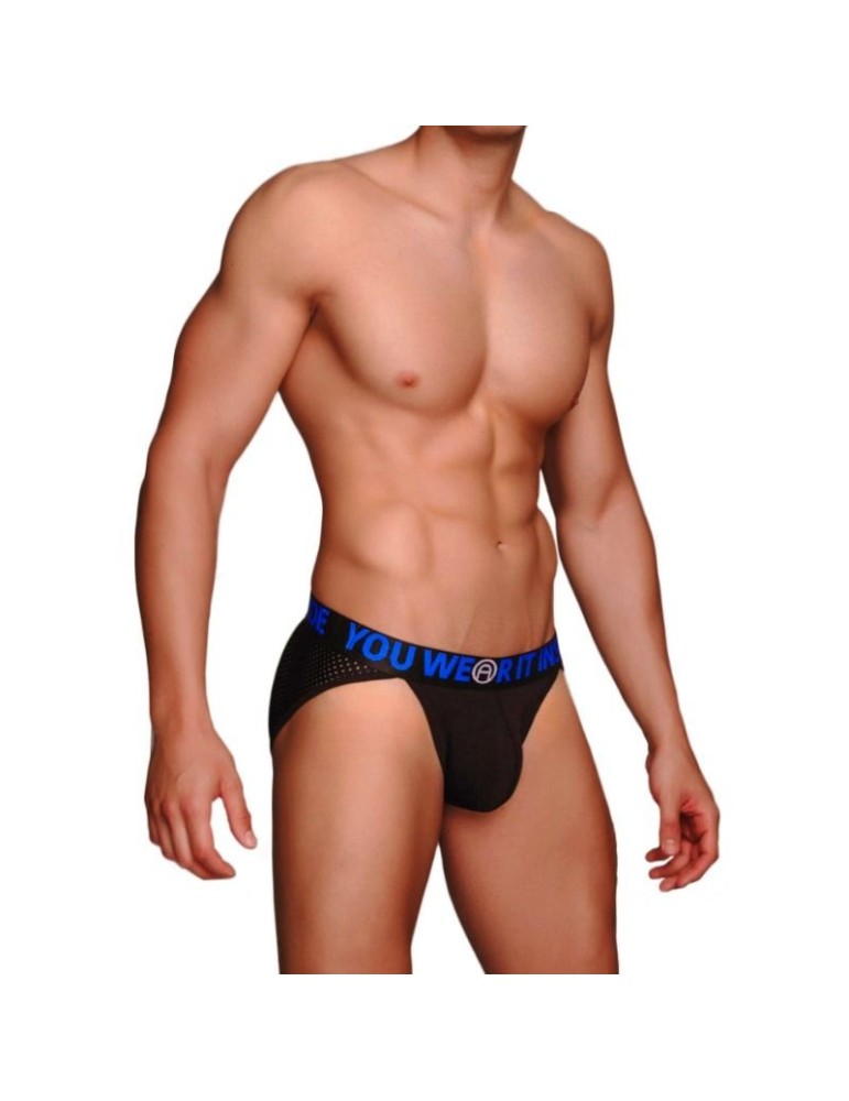 homme - ms076 culotte de sport noire taille