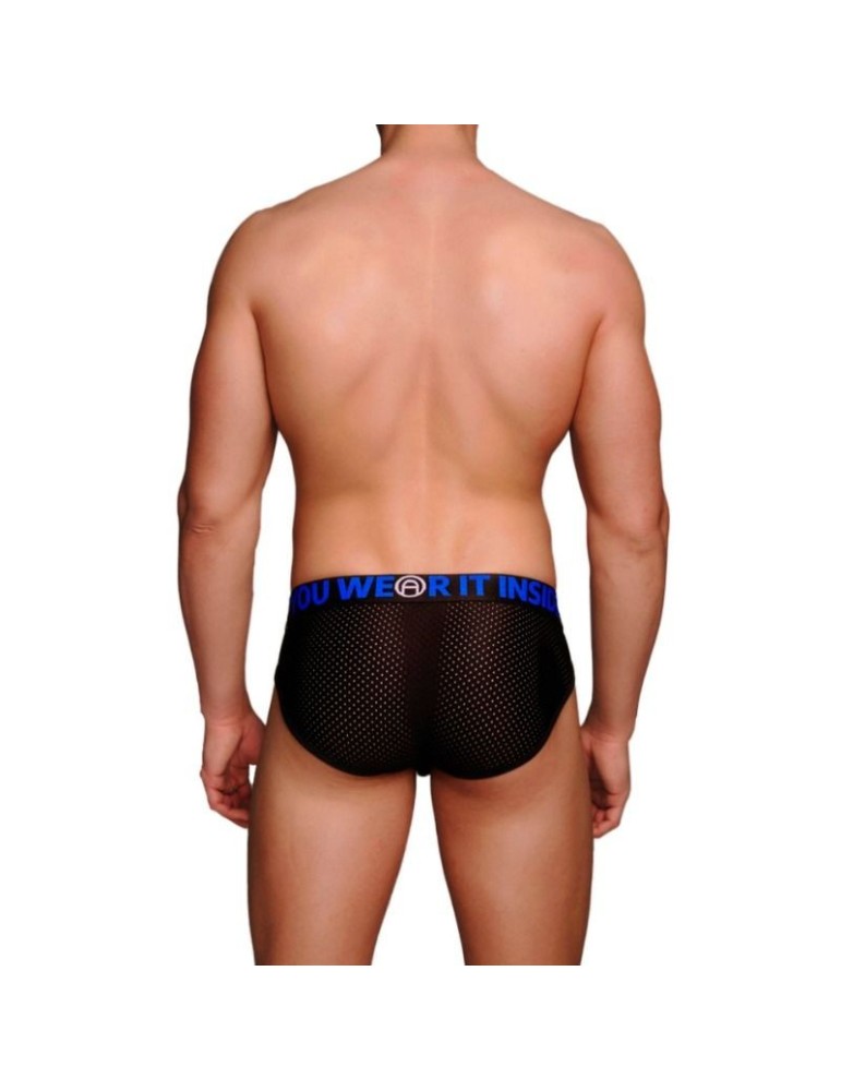 homme - ms076 culotte de sport noire taille_2