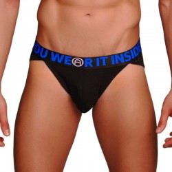 homme - ms076 culotte de sport noire taille_3