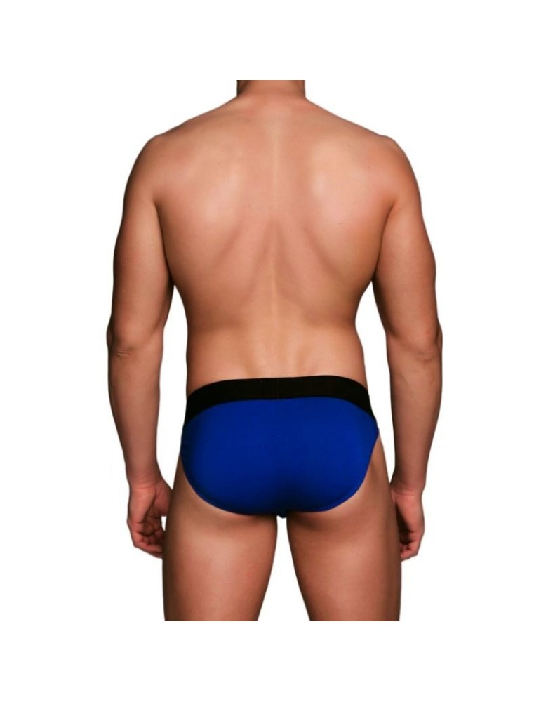 homme - taille de slip de sport bleu ms079_3