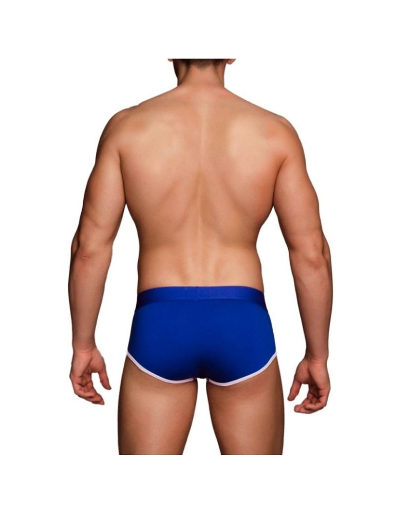 homme - taille de slip de sport bleu ms089_2