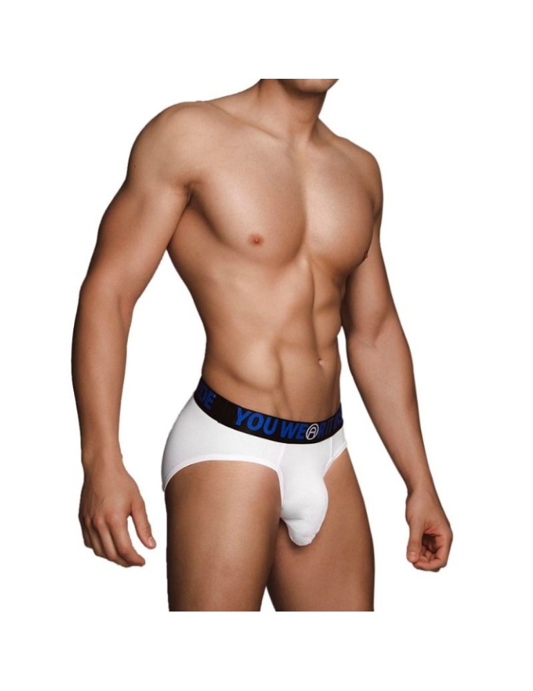 homme - caleçon mx074 taille corne blanche