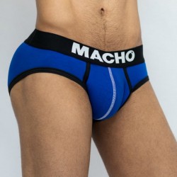Macho - ms129 court bleu taille