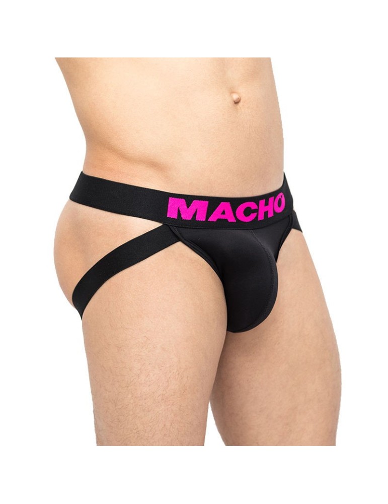 Macho - mx200f jockstrap fuchsia et noir