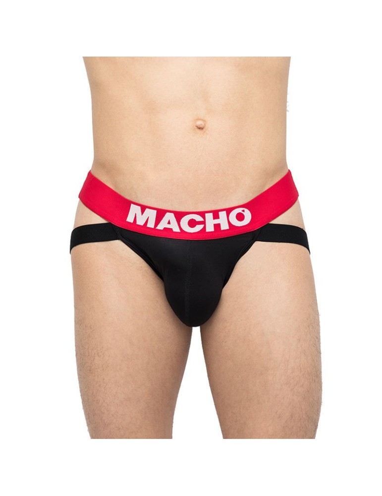 Macho - mx200r jockstrap rouge et noir_2