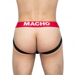 Macho - mx200r jockstrap rouge et noir_3