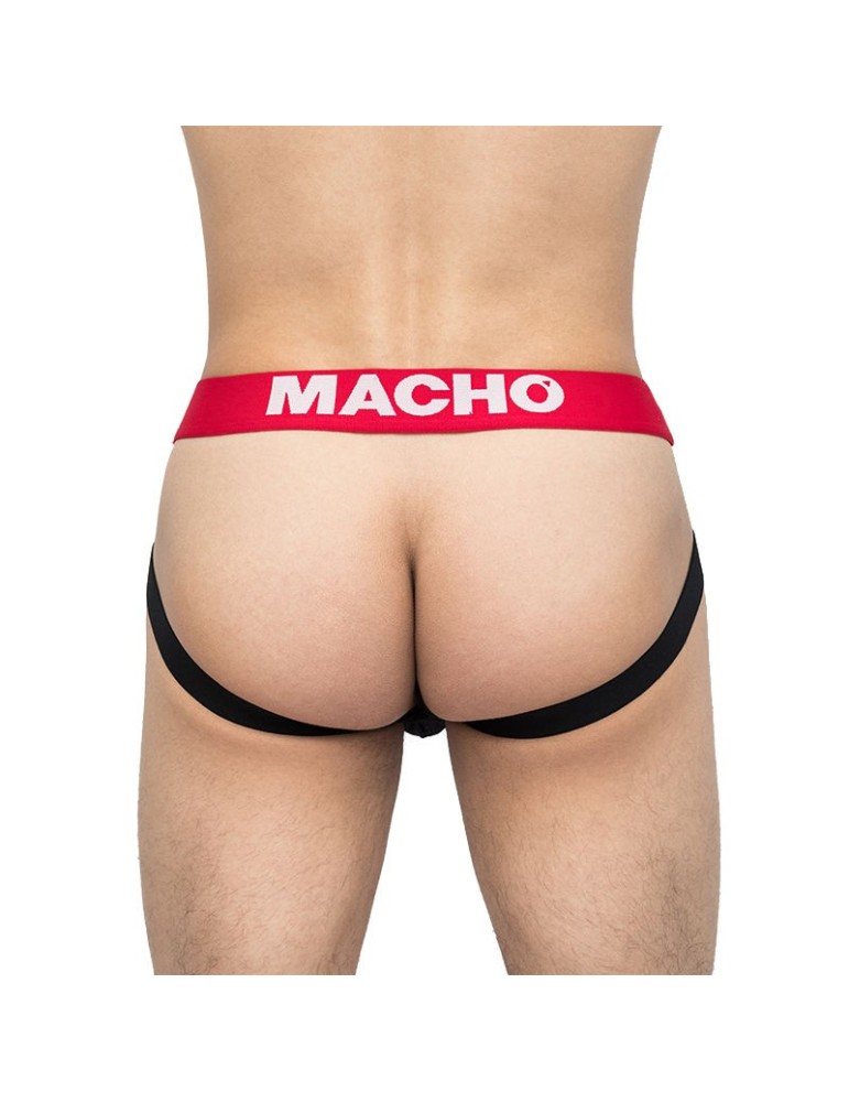 Macho - mx200r jockstrap rouge et noir_3