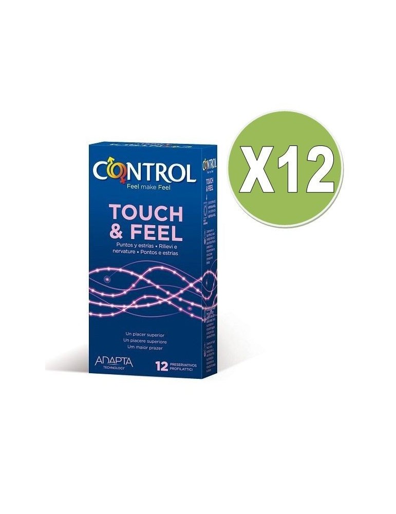 control touch and feel 12 unités pack 12