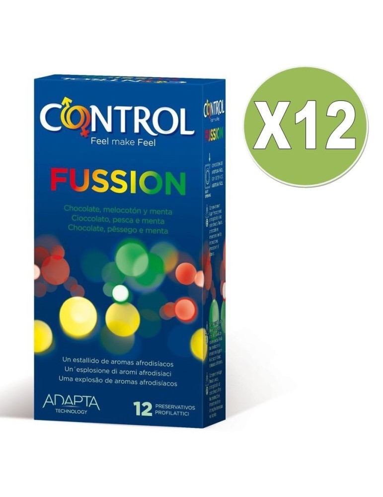 control fussion pack de 12 unités 12uds