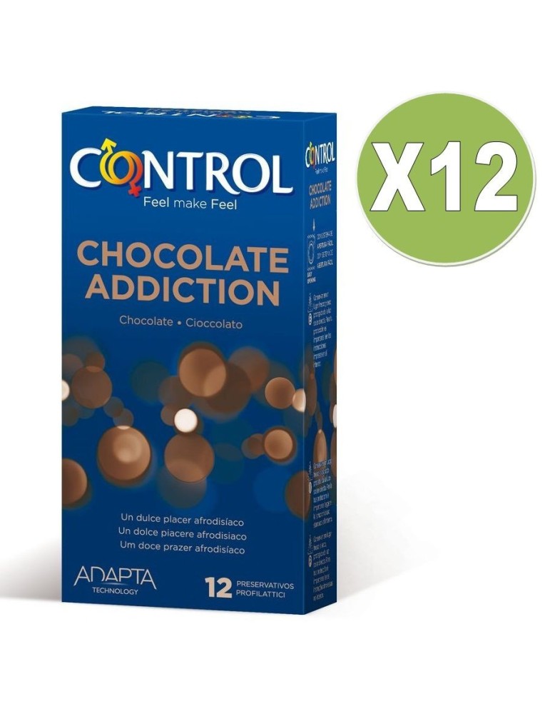 control chocolat 12 unités pack 12