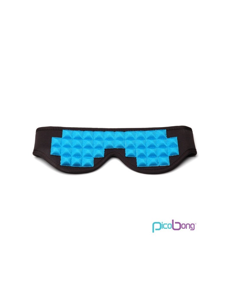masque en néoprène bleu avec les yeux bandés picobong voir pas de mal
