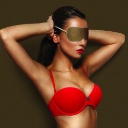 masque pour les yeux brun marron ouch_3