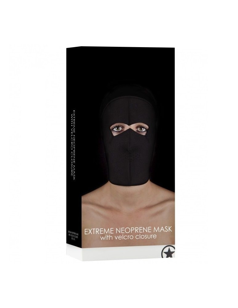 masque néoprène 2 trous extrême ouch avec ajustements