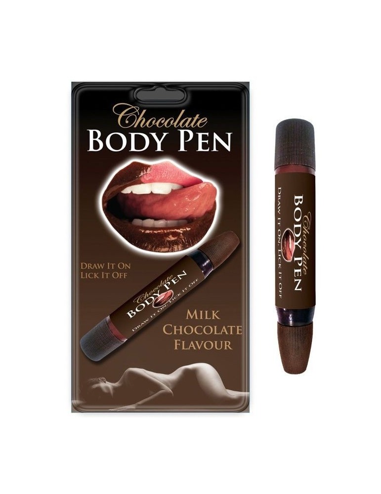 stylo corporel spencer chocolat