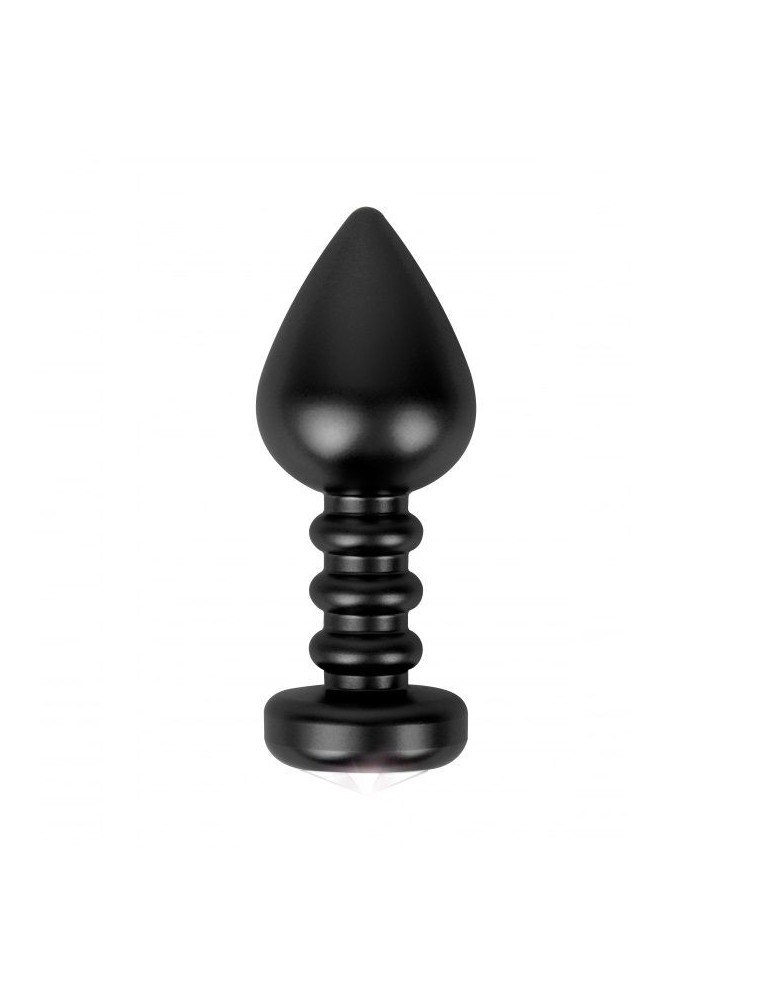 ouch plug anal noir à la mode 10cm